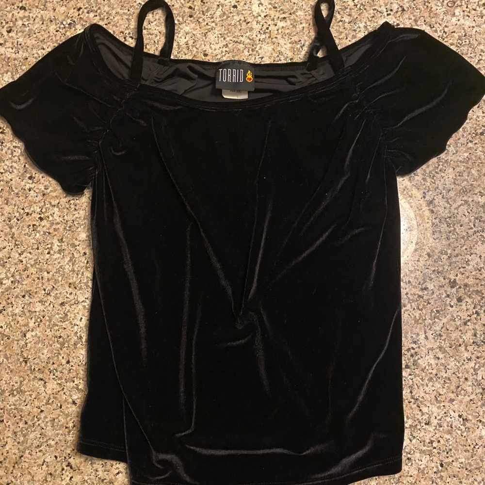 Vintage Velvet Torrid Top